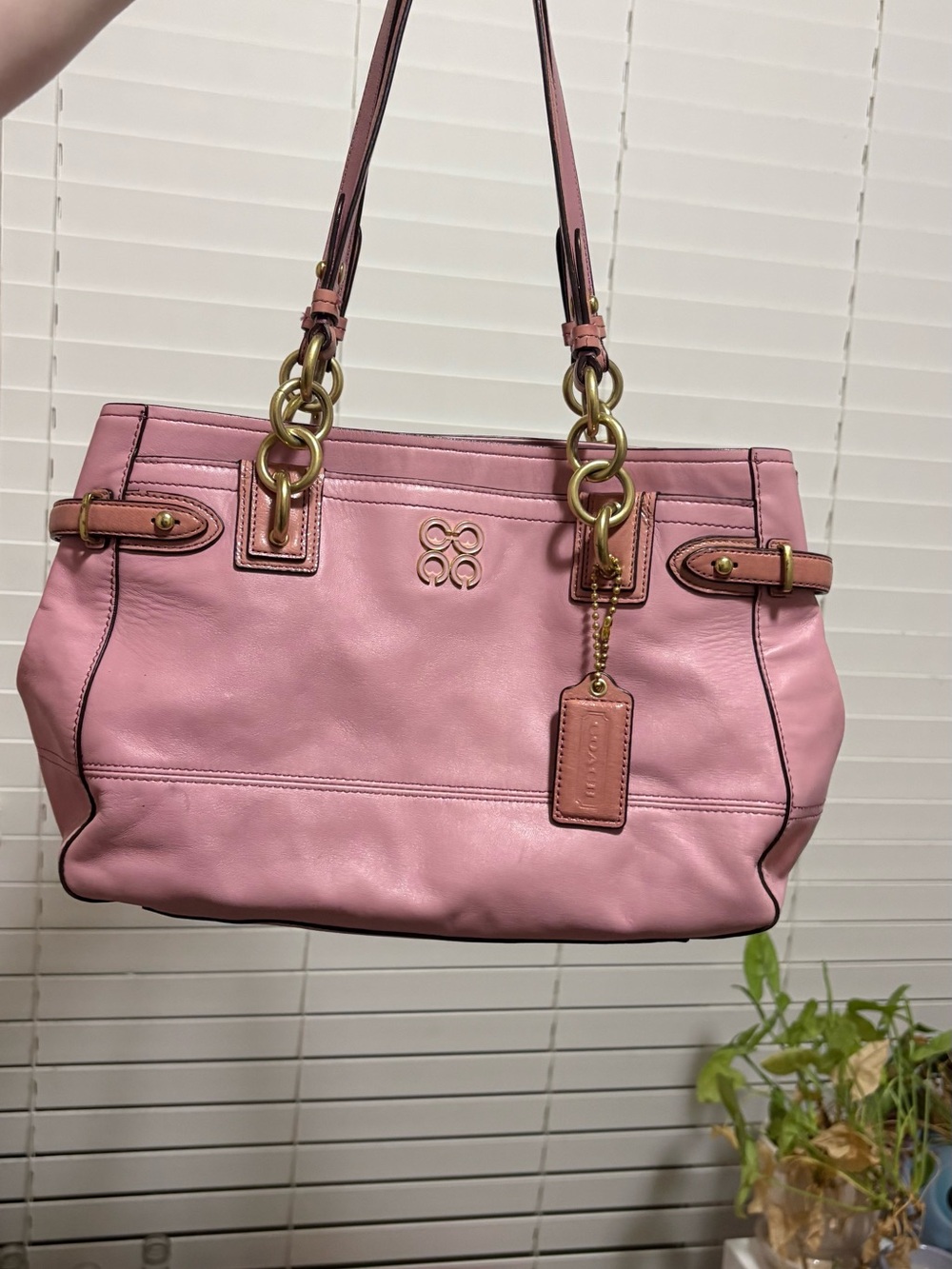 Pink Coach Purse
